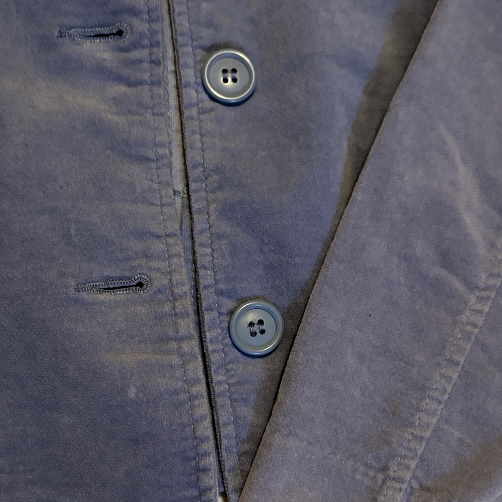 Sonoma Sky Blue Corduroy Blazer - Picture 6 of 8